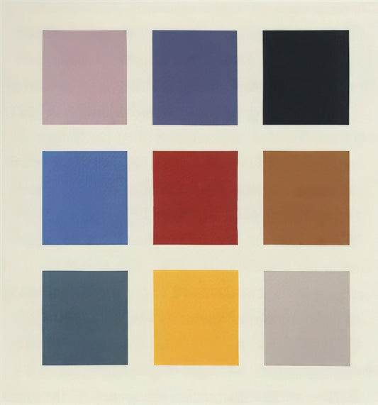 Gerhard Richter's Sinbad: A Masterpiece of Photographic Painting and Artistic Ambiguity - COLOR CHART NO 139 1 1966 by Gerhard Richter