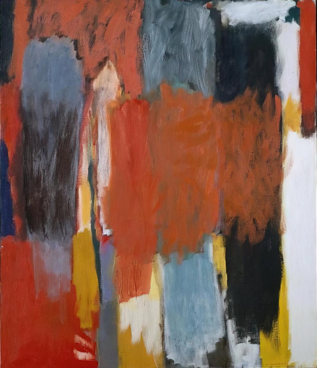 Giorgio Cavallon Framed Art Print: A Collector's Guide to Abstract Expressionist Elegance - Untitled - 1961 by Giorgio Cavallon