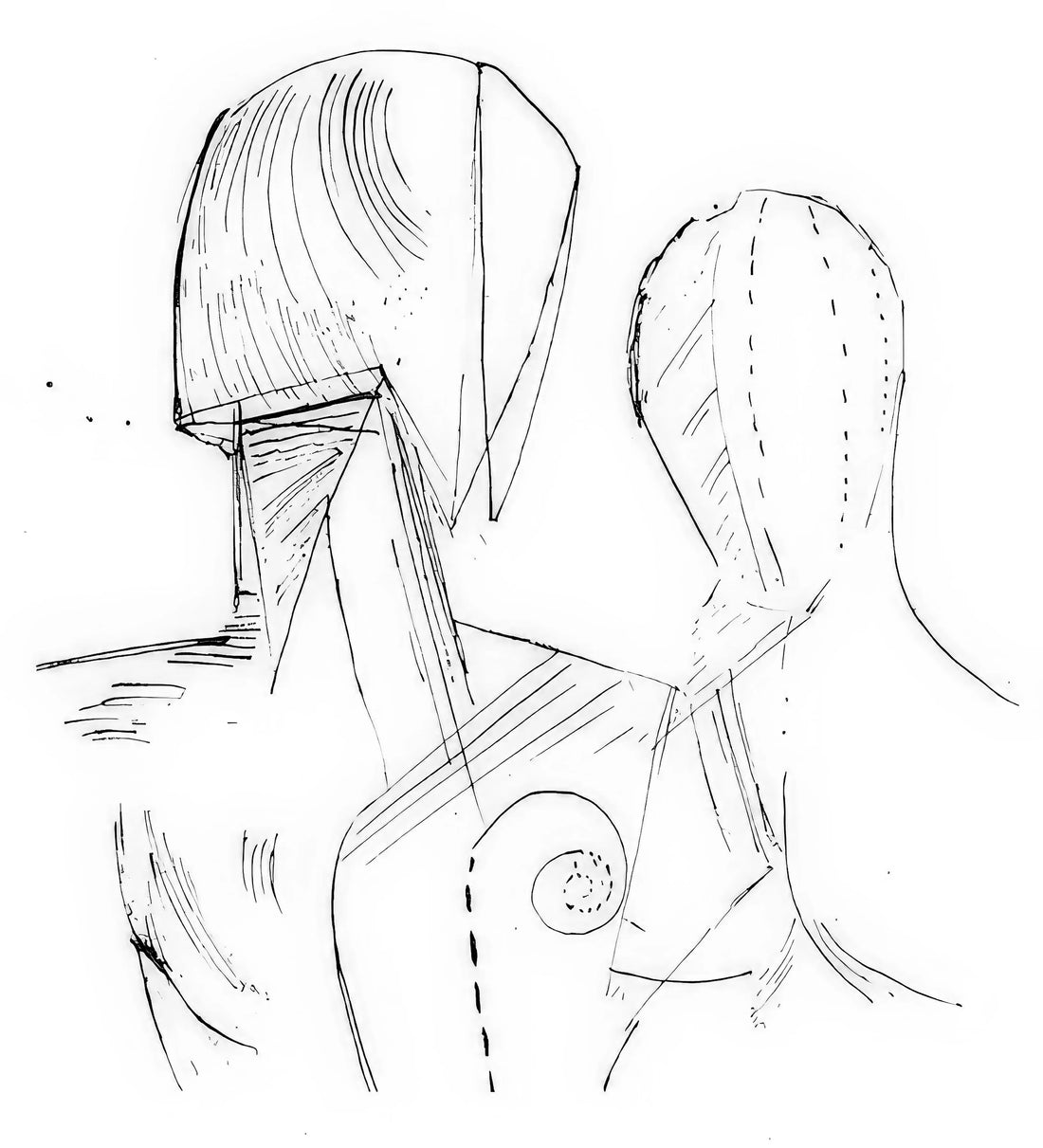 Giorgio de Chirico's Ariadne: The Enigmatic Muse of Metaphysical Art - TWO MANNEQUINS by Giorgio de Chirico