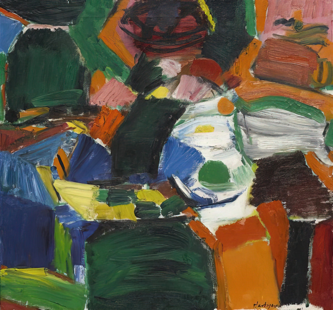 Grace Hartigan Prints: A Collector's Guide to the Abstract Expressionist Pioneer - ORCHARD STREET 2 1957 by Grace Hartigan