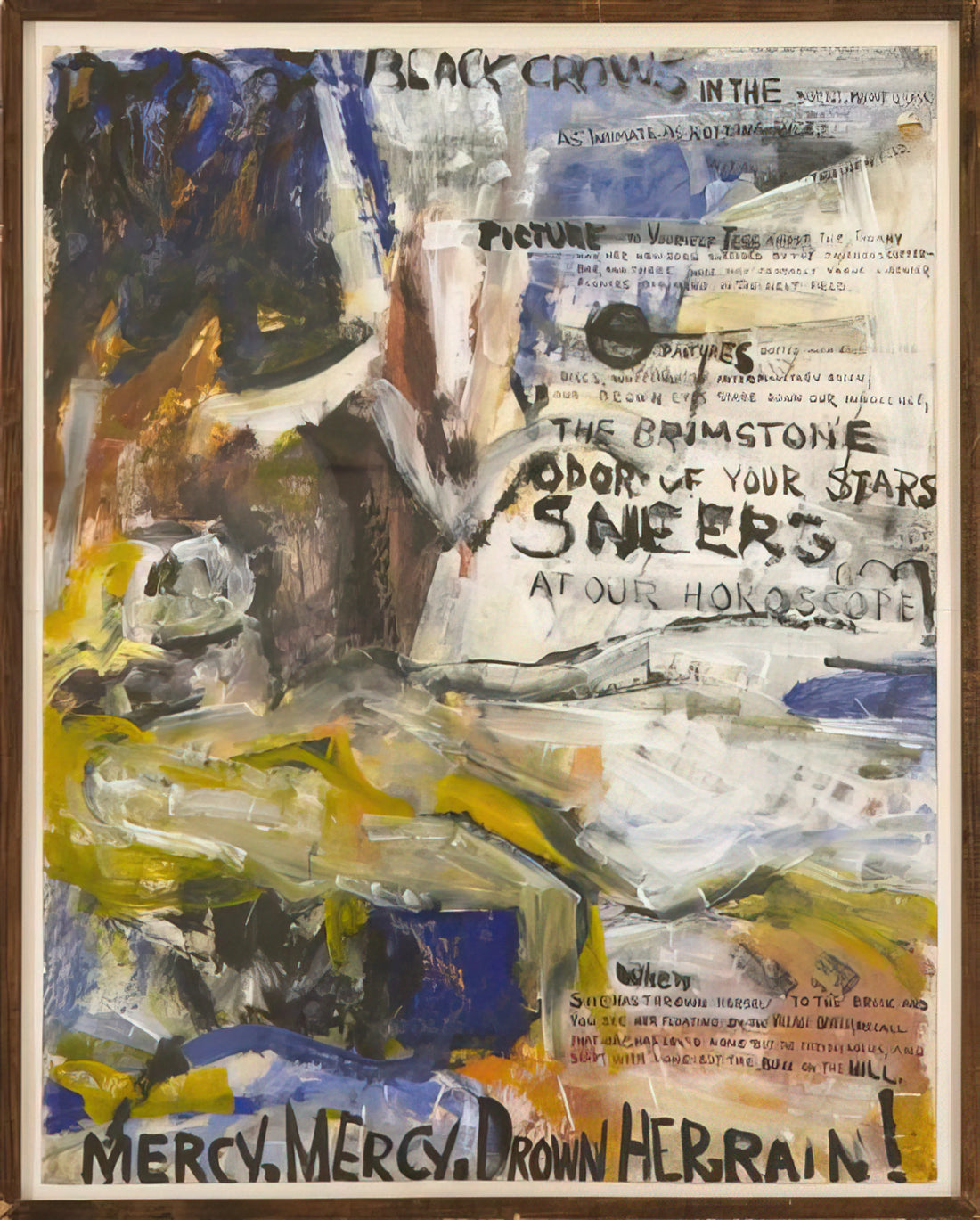 Grace Hartigan: The Pioneering Painter Who Redefined Abstract Expressionism - THE ORANGES NO 1 BLACK CROWS 1949 by Grace Hartigan