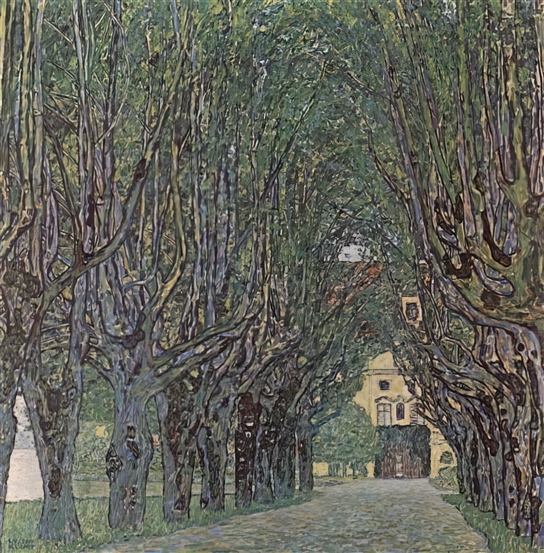 Gustav Klimt Center: The Ultimate Guide to the Artist's Legacy and Where to Find His Work - AVENUE OF SCHLOSS KAMMER PARK by Gustav Klimt