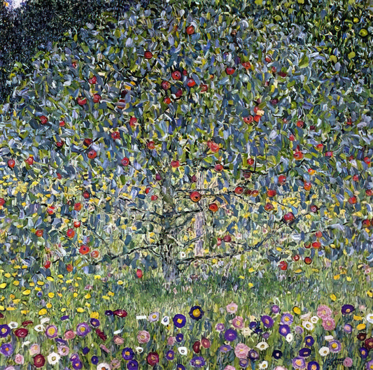 Gustav Klimt Home: The Art Nouveau Master's Life, Legacy, and Decorating with His Prints - APPLE TREE I by Gustav Klimt