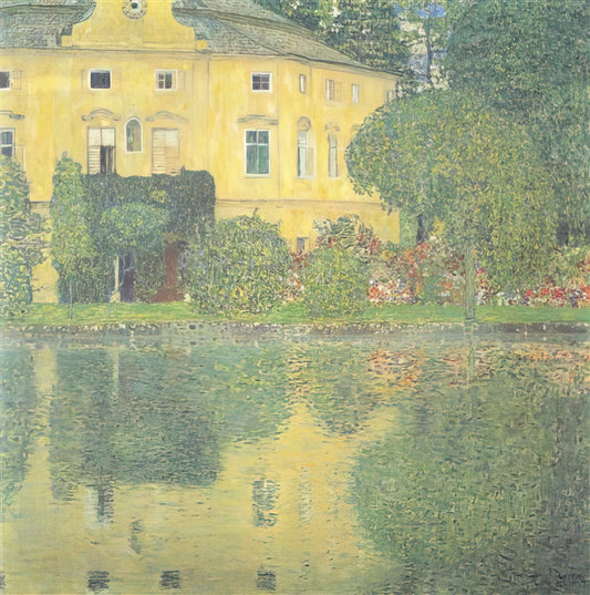 Gustav Klimt Tobias G Natter: Unveiling the Master's Legacy Through Expert Scholarship - SCHLOSS KAMMER ON THE ATTERSEE IV by Gustav Klimt