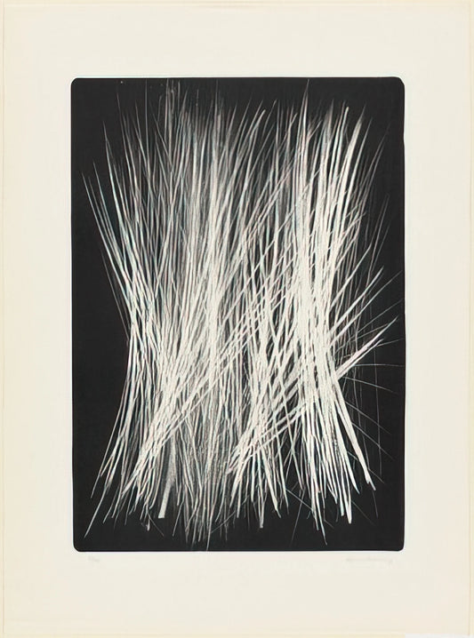 Hans Hartung Prints: The Dynamic Legacy of Lyrical Abstraction - Untitled L 102 - 1963 by Hans Hartung