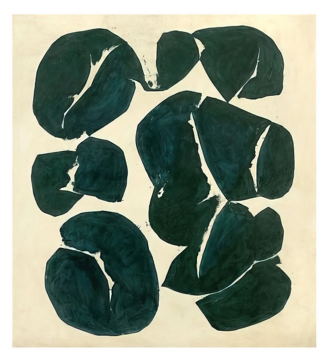 Hantai Print: The Radical Abstraction of a French Master - Meun - 1968 by Simon Hantai