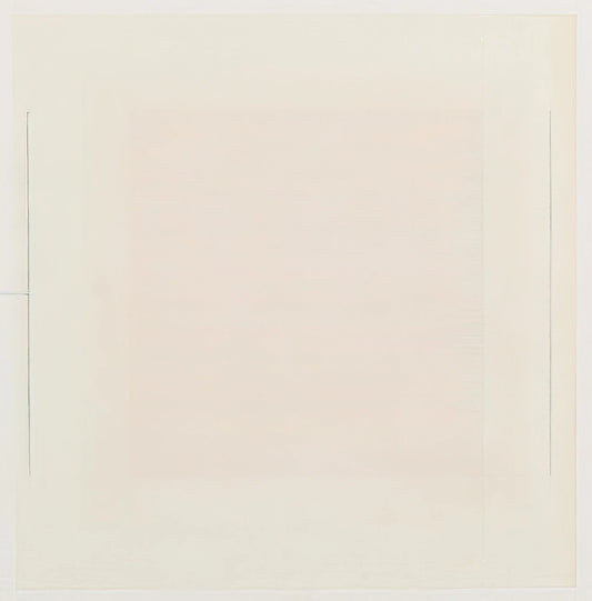 Happy Holiday Agnes Martin: The Quiet Power of Minimalist Mastery - Red Bird by Agnes Martin