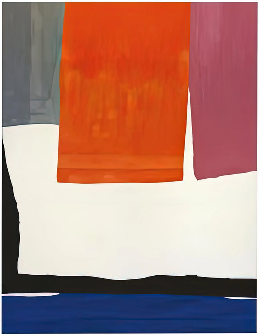 Helen Frankenthaler Woodcuts: The Radical Soak-Stain Technique Transformed - The Human Edge, 1967- by Helen Frankenthaler