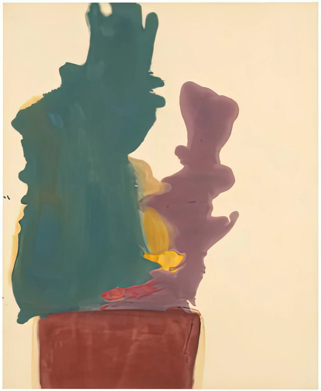 Helen Frankenthaler and the Revolutionary Power of Acrylic Paintings - Evil Spirit, 1963- by Helen Frankenthaler