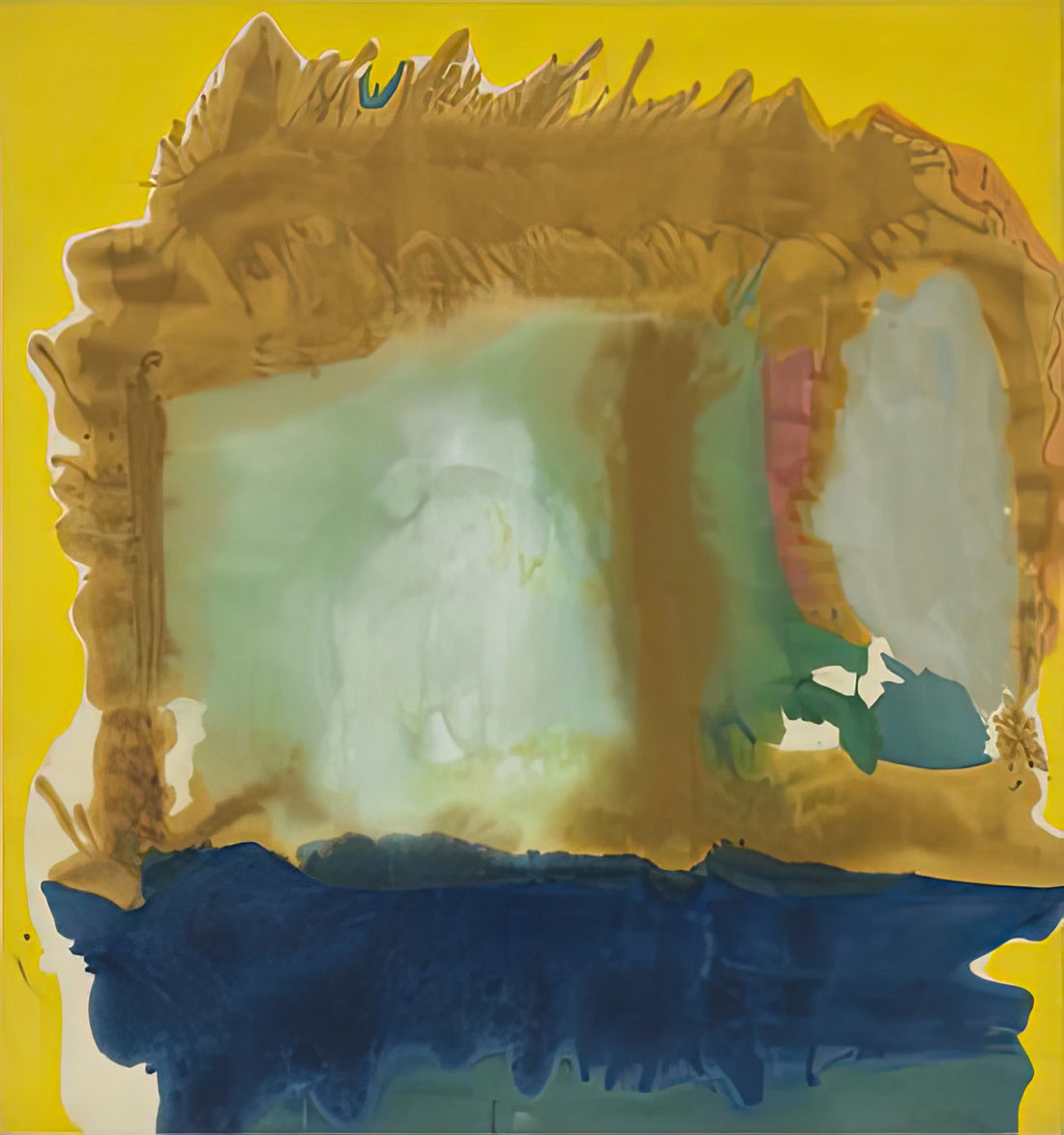Helen Frankenthaler: Imagining Landscapes Through Color and Form - Milkwood Arcade, 1963- by Helen Frankenthaler