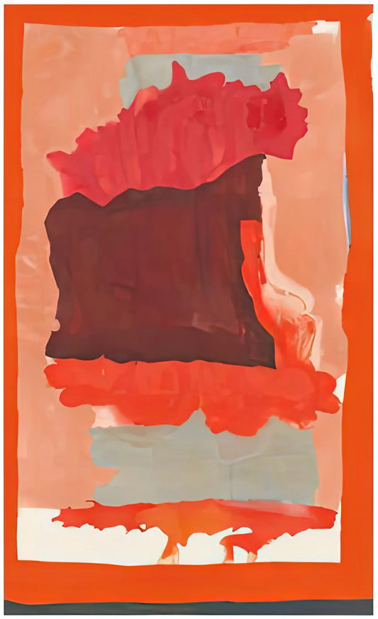 Helen Frankenthaler: The Revolutionary Force of Abstract Art - Cape Orange, 1964- by Helen Frankenthaler