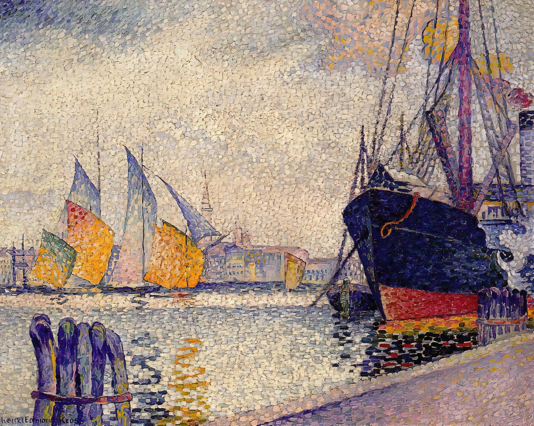 Henri-Edmond Cross Signature: A Guide to Authenticating and Collecting Neo-Impressionist Art - Canal de la Guidecca, Venice by Henri-Edmond Cross