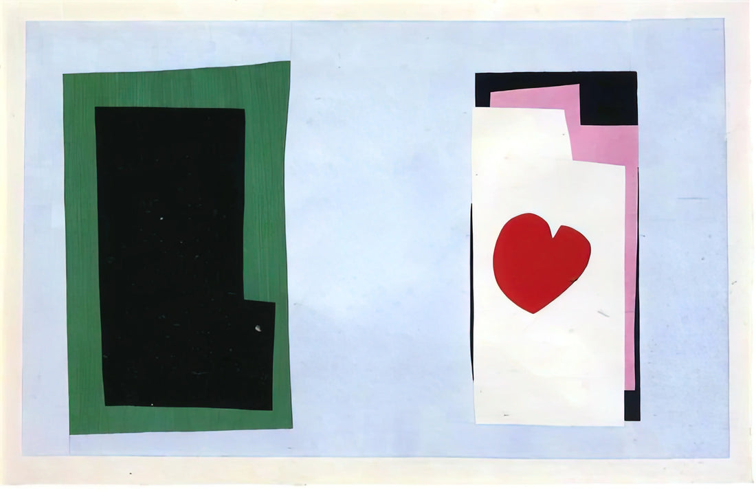 Henri Matisse Blue Poster: Exploring the Master's Color Revolution in Modern Art Prints - CUT OUTS 2 by Henri Matisse