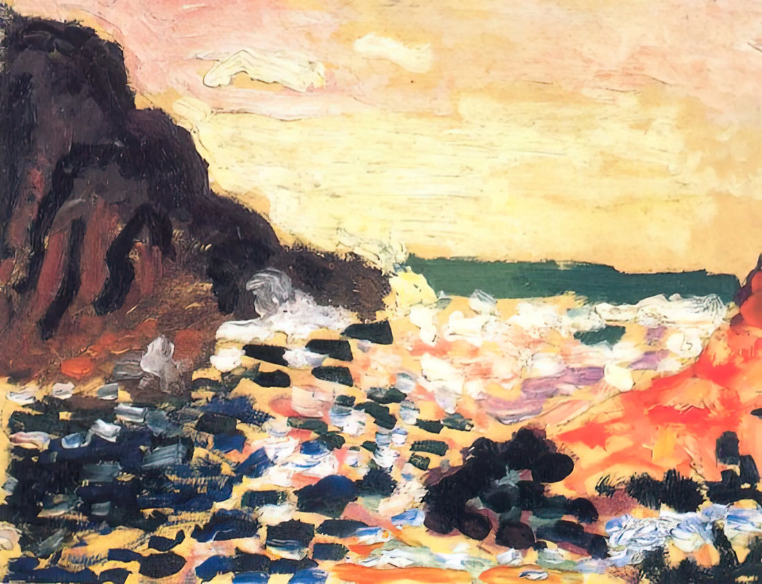 Henri Matisse Cut Paper Art: The Revolutionary Gouaches Découpés - SEASCAPE 1906 by Henri Matisse