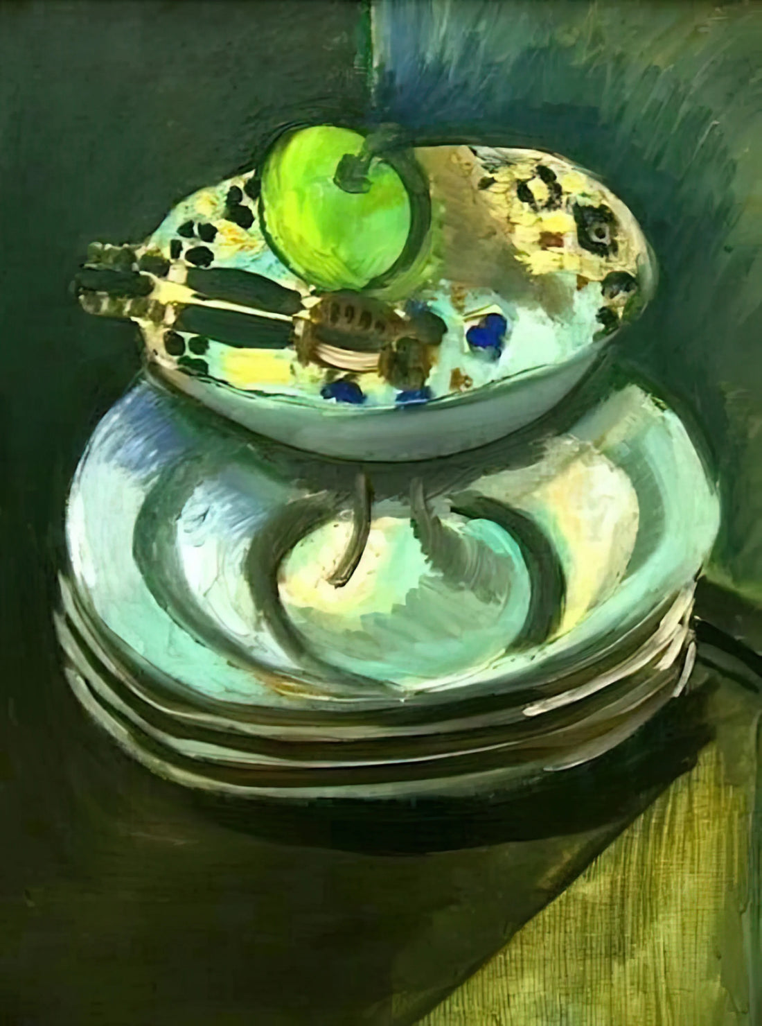 Henri Matisse Early Paintings: The Formative Years of a Modern Master - STILL LIFE WITH NUTCRACKER 1916 by Henri Matisse