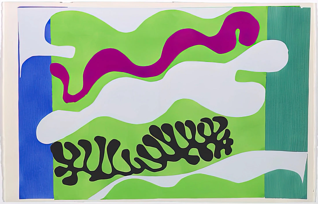 Henri Matisse Goldfish Poster: A Masterpiece of Color and Composition - THE LAGOON 1947 by Henri Matisse
