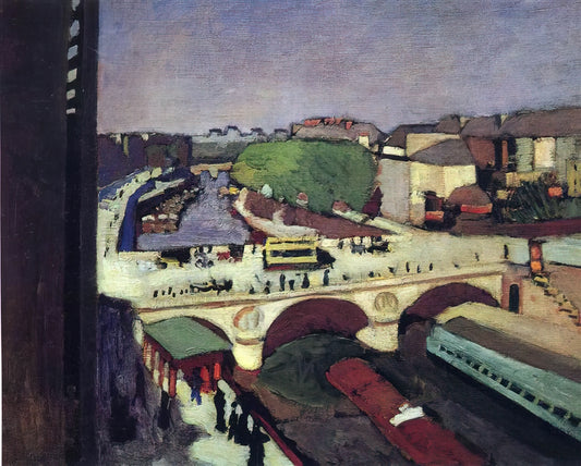 Henri Matisse Limited Edition Prints: A Collector's Guide to Authentic Art Reproduction - THE PONT SAINT MICHEL 1900 by Henri Matisse