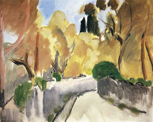 Henri Matisse Paintings at MoMA: A Curated Guide to the Master's Modernist Legacy - LANDSCAPE 2 by Henri Matisse