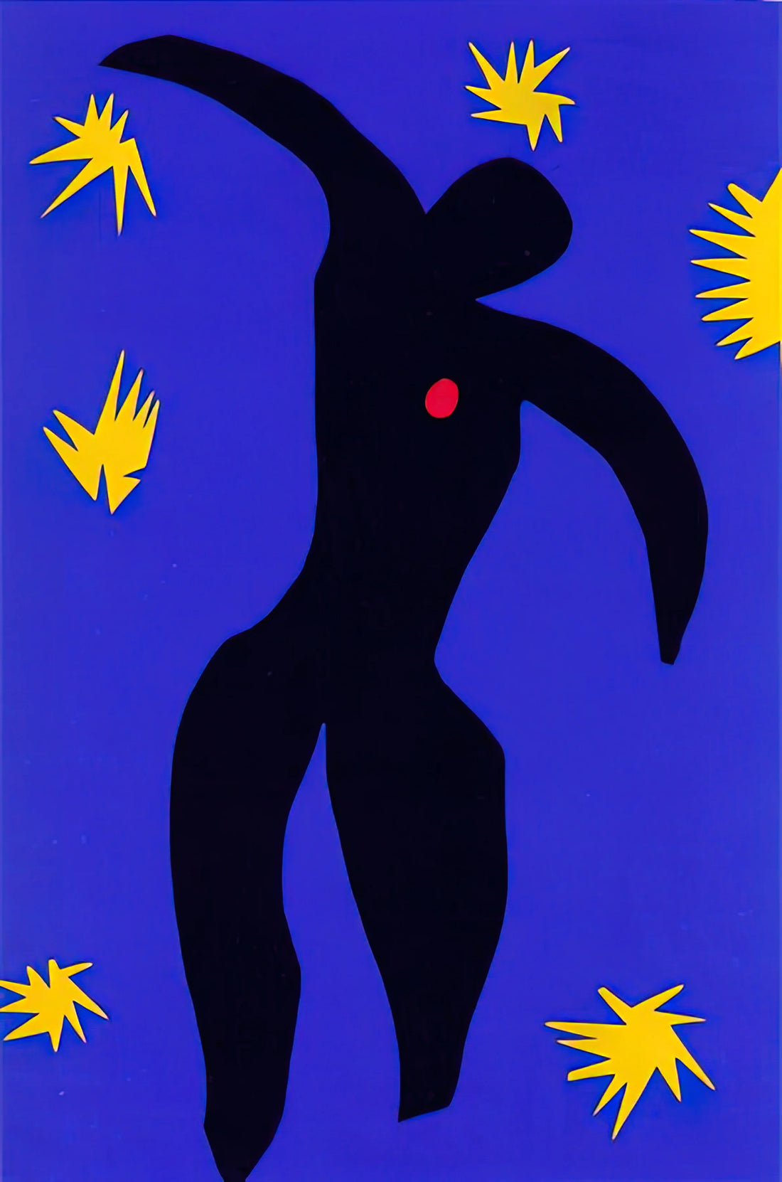 Henri Matisse Poster Prints: Curating Color, Joy, and Modernist Legacy for Your Space - ICARUS 1944 by Henri Matisse