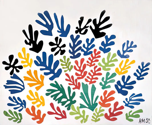 Henri Matisse PowerPoint: A Curator's Guide to Presenting the Master of Color - LA GERBE 1953 by Henri Matisse