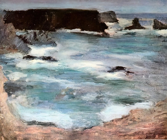 Henri Matisse and Vincent van Gogh: A Study in Artistic Dialogue and Modern Color - ROCHERS A BELLE ILE 1896 0 by Henri Matisse