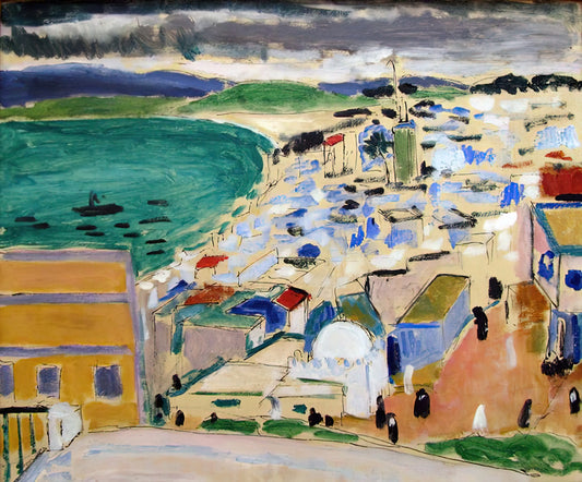 Henri Matisse on Etsy: A Curator's Guide to Finding Authentic Art Prints - THE BAY OF TANGIER 1912 by Henri Matisse