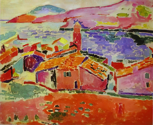 Henri Matisse: The Life of a Modern Master and His Enduring Artistic Legacy - VIEW OF COLLIOURE 1 by Henri Matisse