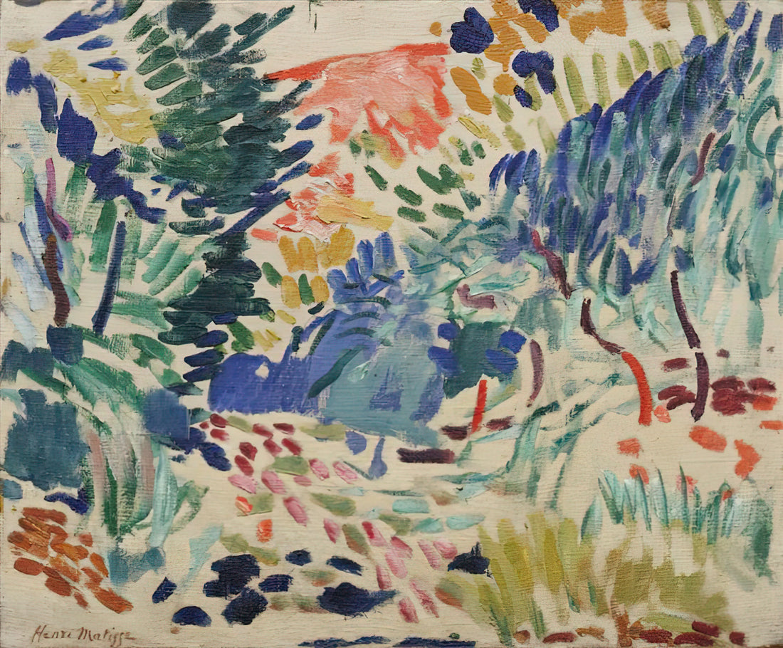 Henri Matisse: The Revolutionary Master of Color and Form - LANDSCAPE AT COLLIOURE 1905 by Henri Matisse
