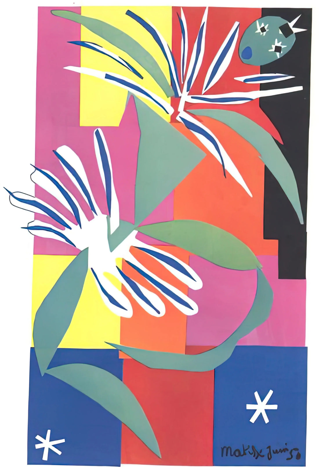 Henri Matisse's Cut-Outs: The Revolutionary Final Chapter of a Modern Master - CREOLE DANCER by Henri Matisse