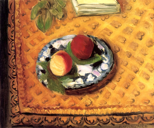Henri Matisse's Famous Cut-Outs: A Revolutionary Final Chapter in Modern Art - TWO PEACHES 1920 by Henri Matisse