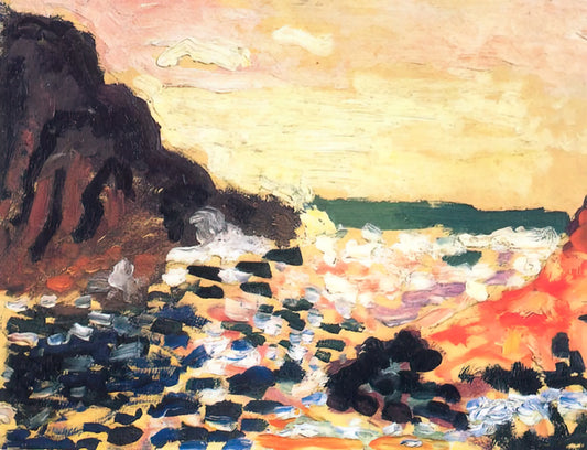 Henri Matisse's Intérieur aux Aubergines: A Masterpiece of Color and Composition - SEASCAPE 1906 by Henri Matisse