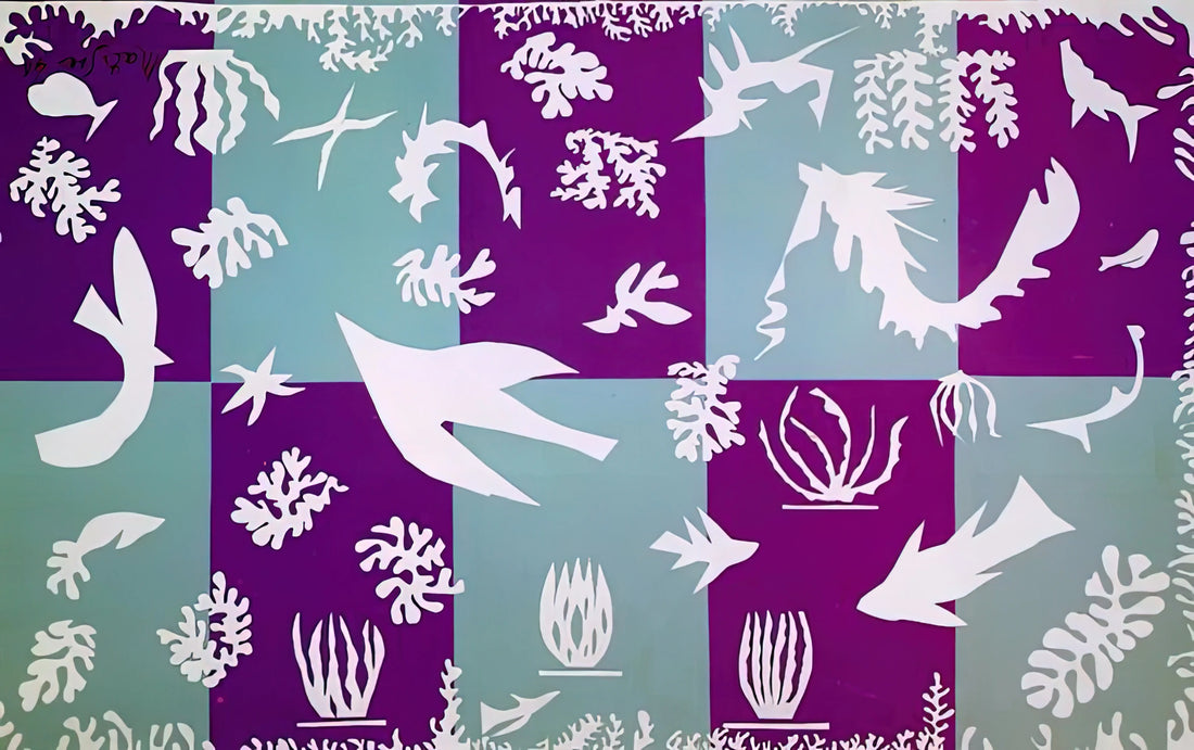 Henri Matisse's Marguerite: A Masterful Portrait of Artistic Evolution - POLYNESIA LA MER 1946 by Henri Matisse