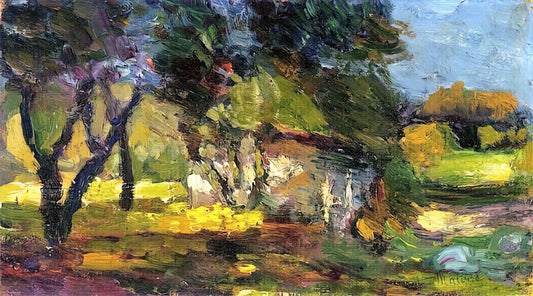 Henri Matisse's Most Famous Works: A Curator's Guide to His Iconic Masterpieces - LANDSCAPE CORSICA 1898 by Henri Matisse