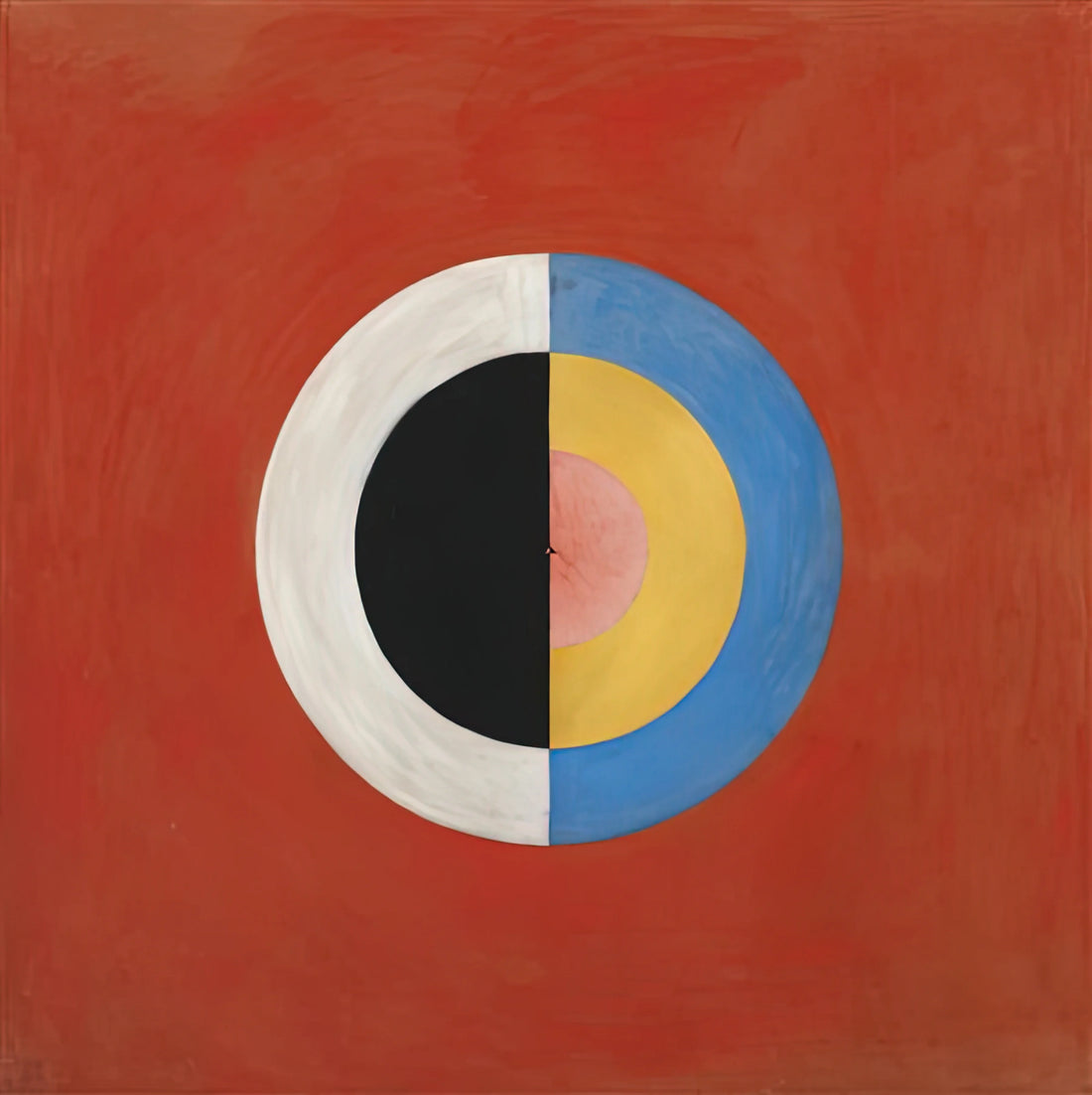 Hilma af Klint: Untitled Works and the Hidden Language of Abstraction - THE SWAN NO 17 1915 0 by Hilma af Klint