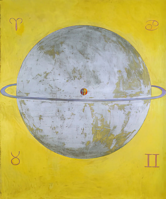 Hilma af Klint's Altarpieces: The Spiritual Blueprint of Modern Abstraction - THE DOVE NR 12 1915 by Hilma af Klint
