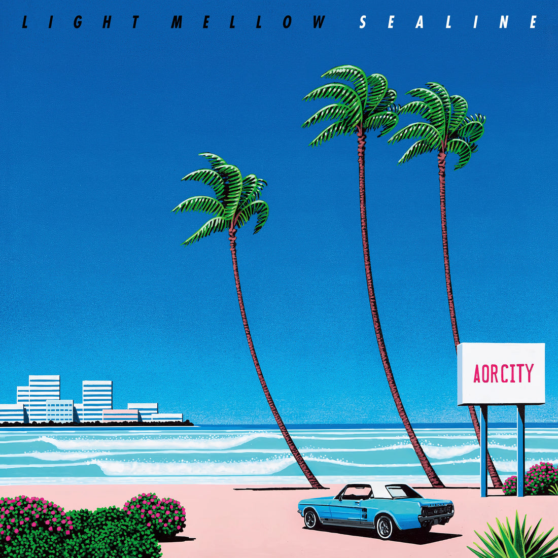 Hiroshi Nagai Acrylic Print: Capturing the Essence of a Dreamlike Aesthetic - Light Mellow Sealine by Hiroshi Nagai