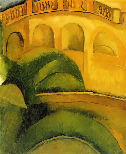 Hommage à Raoul Dufy: Understanding the Legacy of a Fauvist Master - ARCADES AT L ESTAQUE 1908 by Raoul Dufy