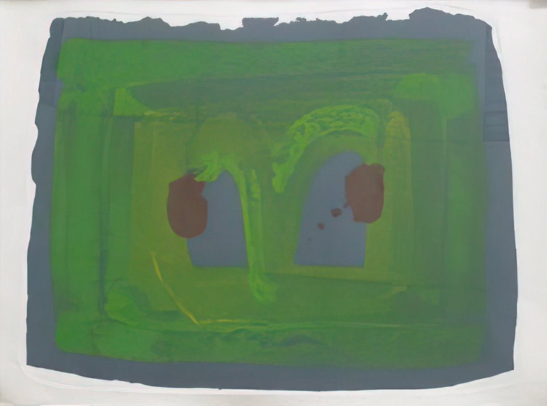 Howard Hodgkin Limited Edition Prints: A Collector's Guide to the Master of Emotional Abstraction - Lotus - 1980 by Howard Hodgkin