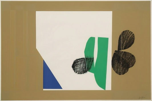 Howard Hodgkin for Sale: A Collector's Guide to Acquiring Museum-Quality Prints - Enter Laughing - 1964 by Howard Hodgkin