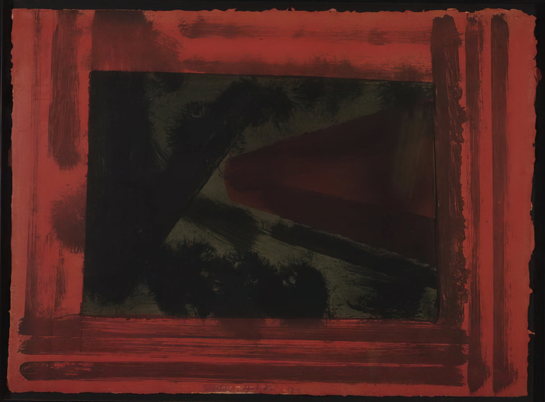Howard Hodgkin: The Intimate Abstractionist Who Redefined British Painting - Here We are in Croydon - 1979 by Howard Hodgkin