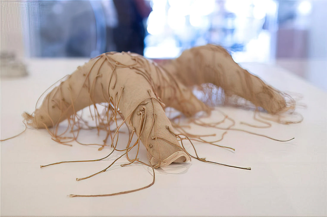 Inside Eva Hesse Studio: The Creative Sanctuary of a Post-Minimalist Pioneer - UNTITLED 1 by Eva Hesse