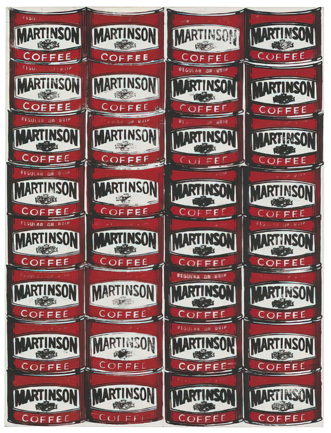 Inside The Factory: The Warhol Studio and the Birth of Pop Art Mass Production - Martinson Coffee by Andy Warhol