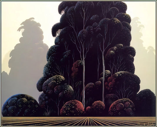 Ivan Earle Art: Exploring the Visionary Realism of a Contemporary Master - Autumn by Eyvind Earle