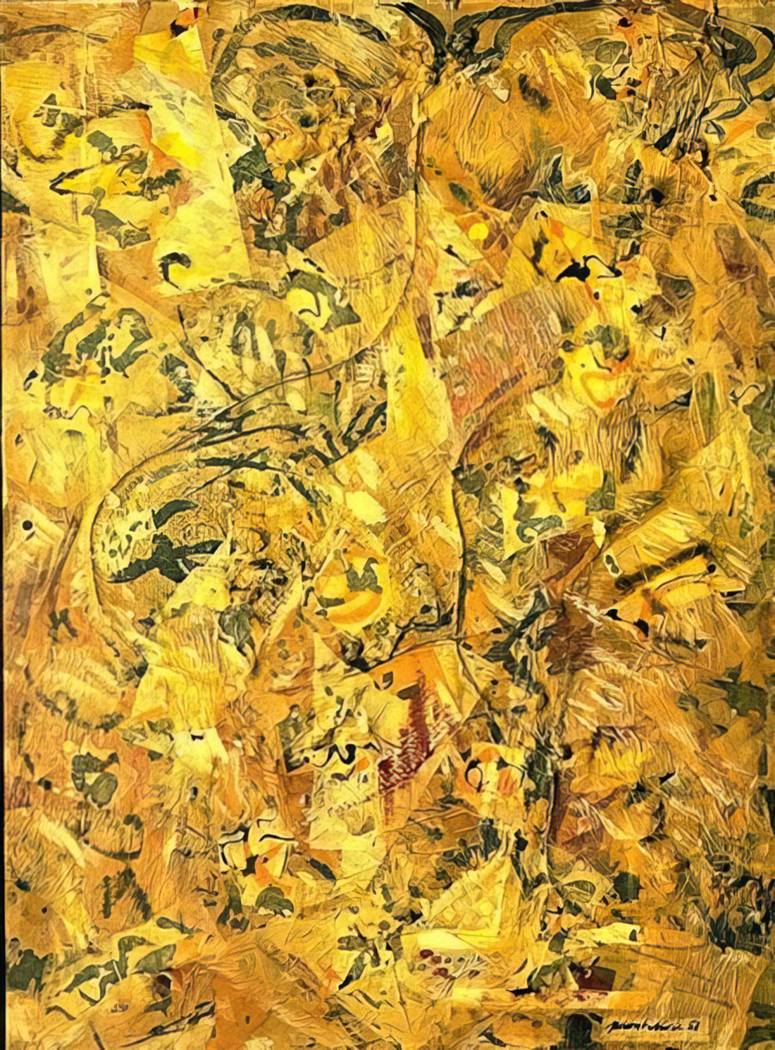 Jackson Pollock Artwork Price: Understanding the Market for Abstract Expressionist Masterpieces - NUMBER 2 by Jackson Pollock