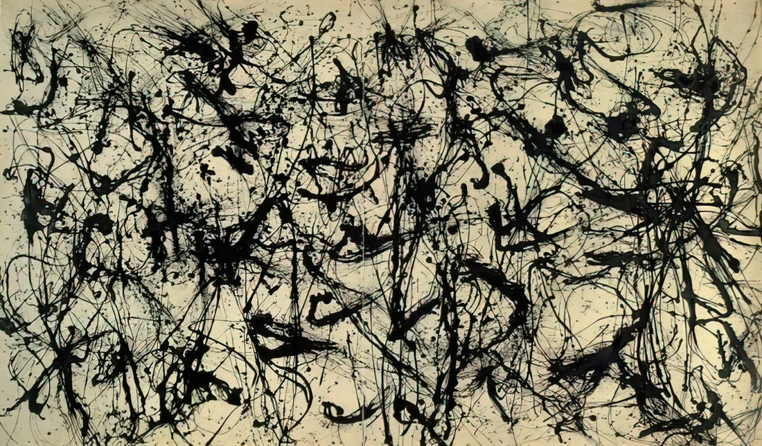 Jackson Pollock Atelier: Inside the Revolutionary Studio of Abstract Expressionism's Icon - NUMBER 32 1950 by Jackson Pollock