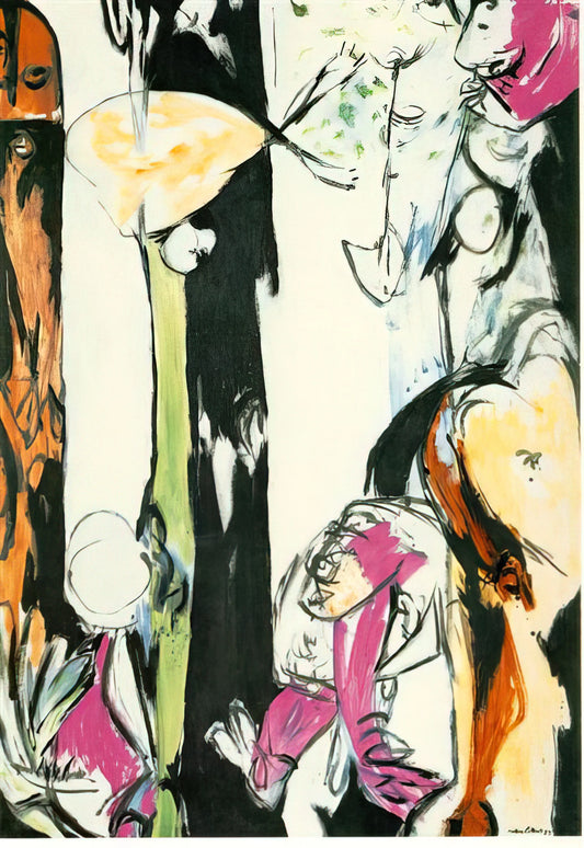 Jackson Pollock Brushed Aluminum Print: The Ultimate Guide to Modern Art Display - EASTER AND THE TOTEM by Jackson Pollock
