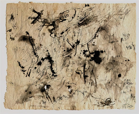 Jackson Pollock Gallery: A Curator's Guide to the Abstract Expressionist's Legacy - UNTITLED 1951 1 by Jackson Pollock
