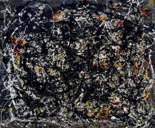 Jackson Pollock No. 19: A Deep Dive into the Drip Painting Masterpiece - NUMBER 6 1949 by Jackson Pollock