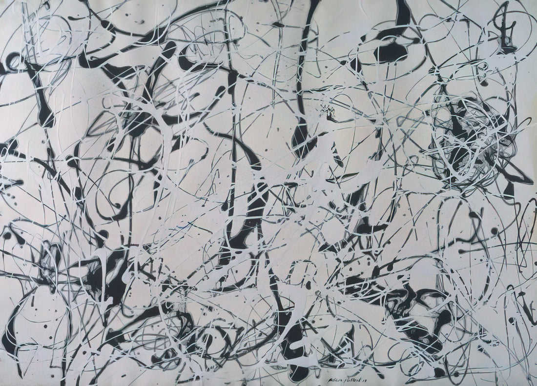 Jackson Pollock No. 5, 1948 Print: A Masterpiece of Abstract Expressionism - NUMBER 23 by Jackson Pollock