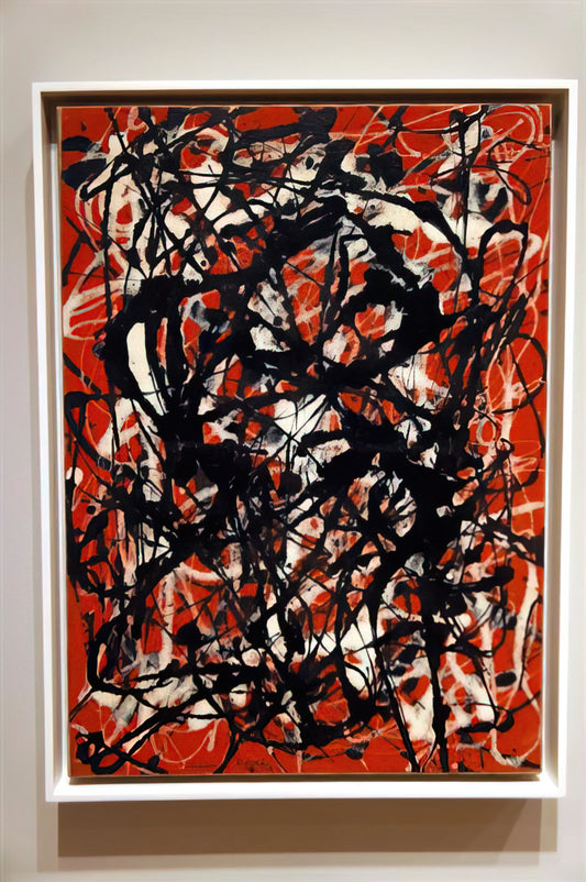 Jackson Pollock Original Paintings: The Revolutionary Legacy of Abstract Expressionism - FREE FORM 1946 by Jackson Pollock